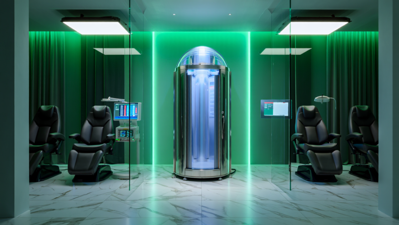 Криокапсула ICEQUEEN в Cryo Cliniq — инновационный метод восстановления